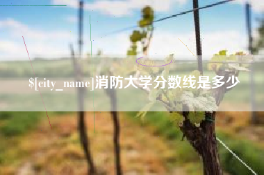 太原消防大学分数线是多少