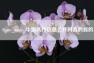 太原中国执行信息公开网真的假的