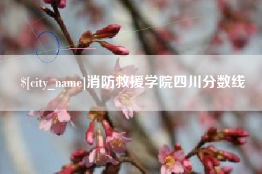 太原消防救援学院四川分数线
