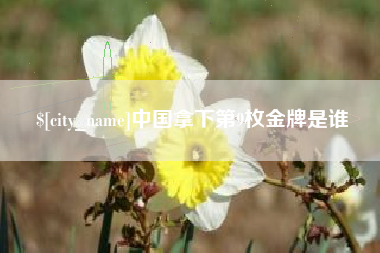 太原中国拿下第9枚金牌是谁