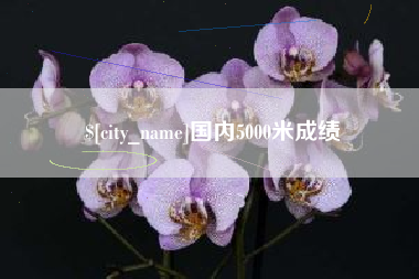 太原国内5000米成绩