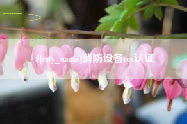太原消防设备ccc认证