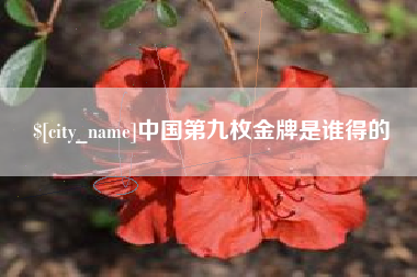 太原中国第九枚金牌是谁得的
