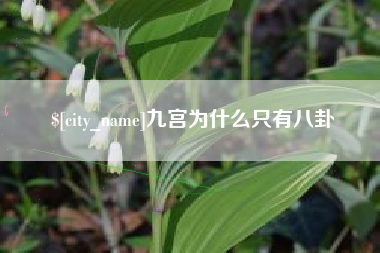 太原九宫为什么只有八卦