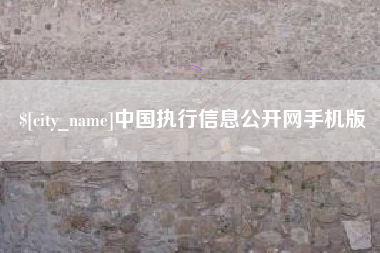 太原中国执行信息公开网手机版