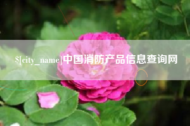 太原中国消防产品信息查询网