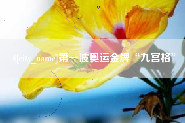 太原第一波奥运金牌“九宫格”