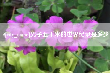 太原男子五千米的世界纪录是多少