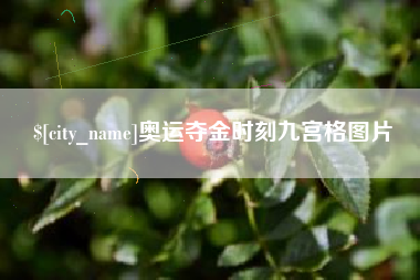 太原奥运夺金时刻九宫格图片